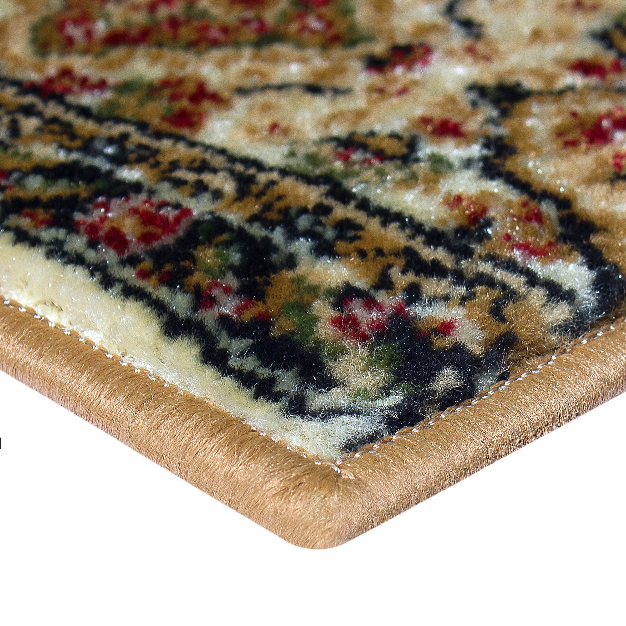 18160205 Дорожка ковровая «Мега 401» полипропилен 1 м цвет бежевый Santreyd  - Вид №1