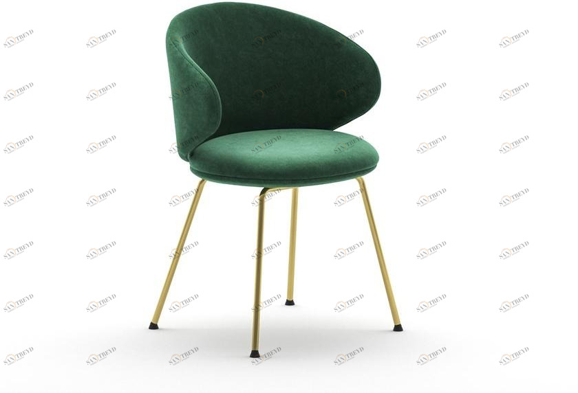 arrmet Стул из ткани с подлокотниками Belle sun-id-1476784