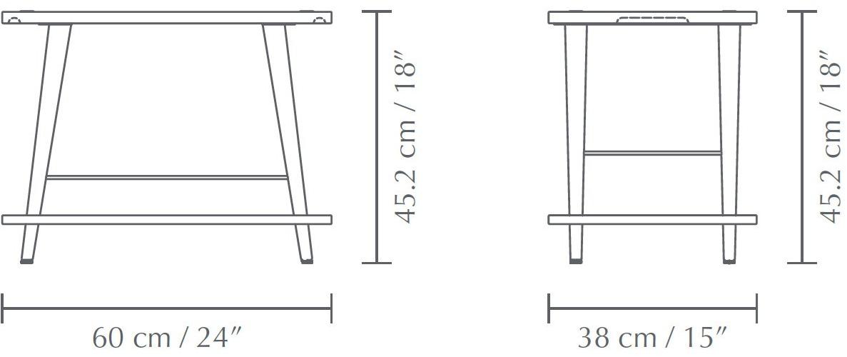 Umage Скамья / журнальный столик из массива дерева sun-id-1473424 - Вид №8