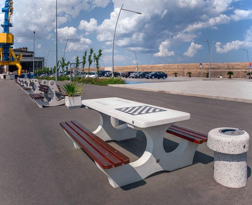 ENCHO ENCHEV - ETE Бетонный стол для общественных мест / игровой стол  115  - Вид №1