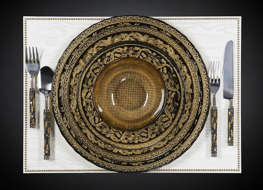 VGnewtrend Набор стеклянных тарелок Classic sun-id-1507725 - Вид №6