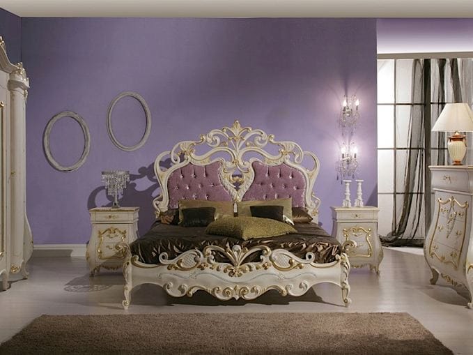 Двуспальная кровать с капитонным изголовьем Arvestyle ARCH-00043657