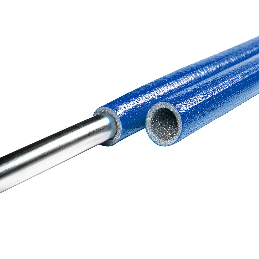 Теплоизоляция для труб K-Flex 22x6 мм 2 м полиуретановая пена синяя STLM-2069419