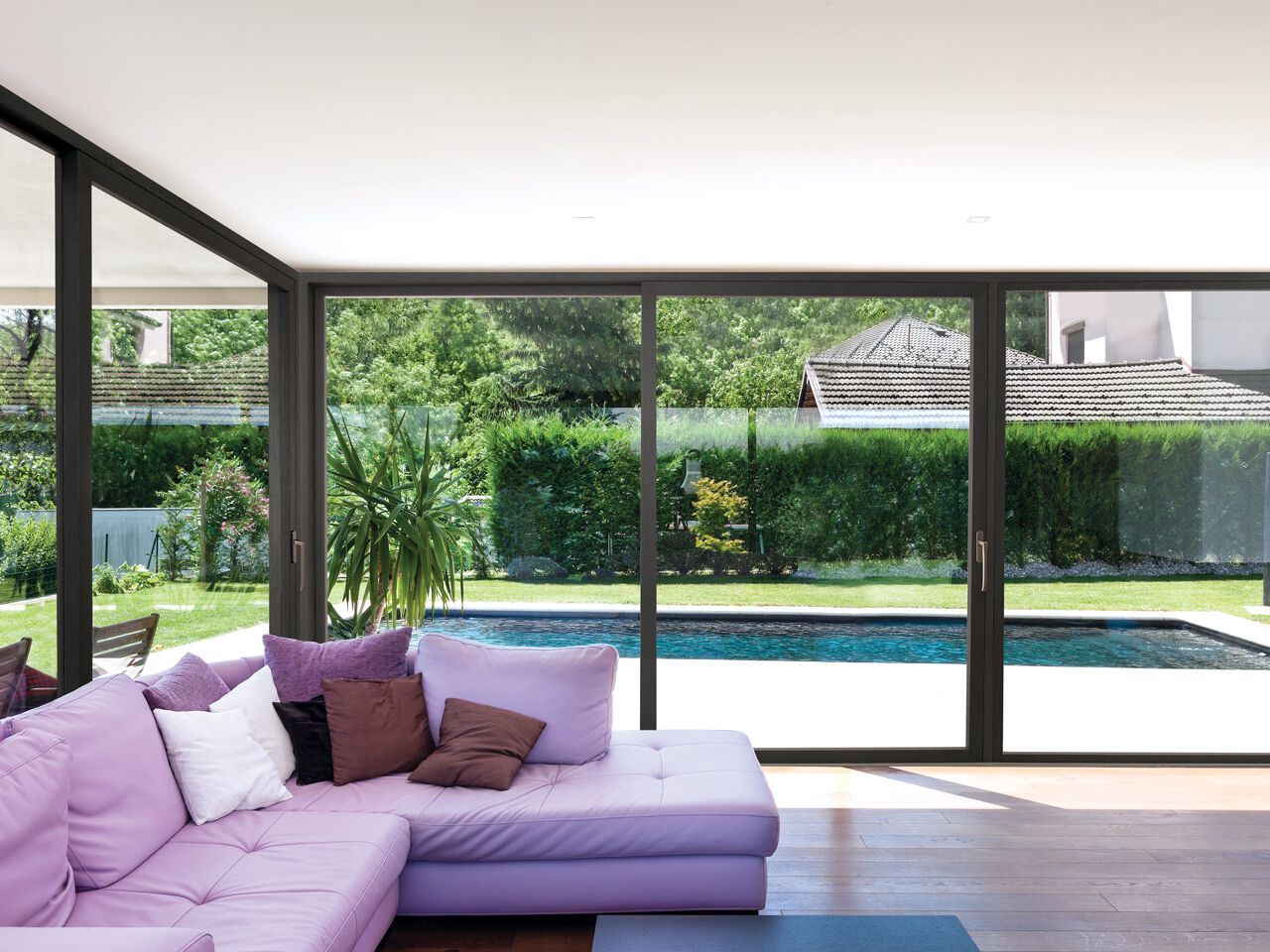 Алюминиевое деревянное окно Sciuker Frames ISIK ARCH-00101868 - Вид №7