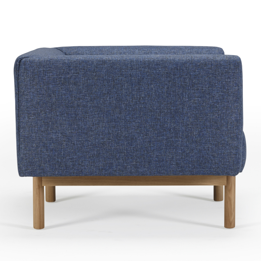 Кресло Ebeltoft, лакированный дуб, светло-голубое Kragelund 21001202245 - Вид №2