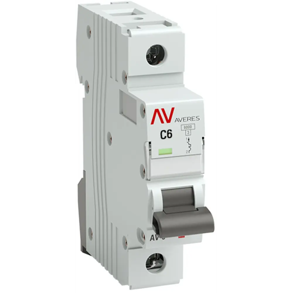 Автоматический выключатель EKF AV-6 для защиты электросетей 84579870 STLM-0052232