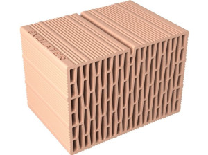 Теплоизоляционный кирпичный блок