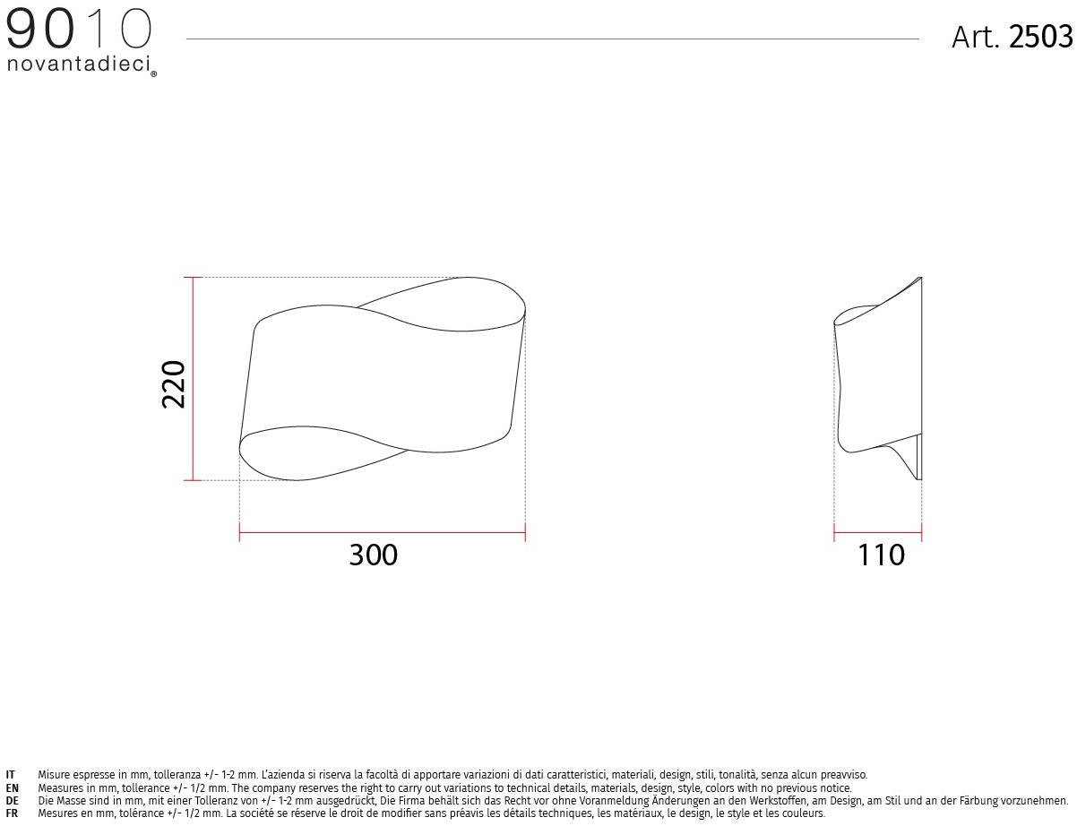 9010 novantadieci Аппликация светодиода из керамики  2503  - Вид №4