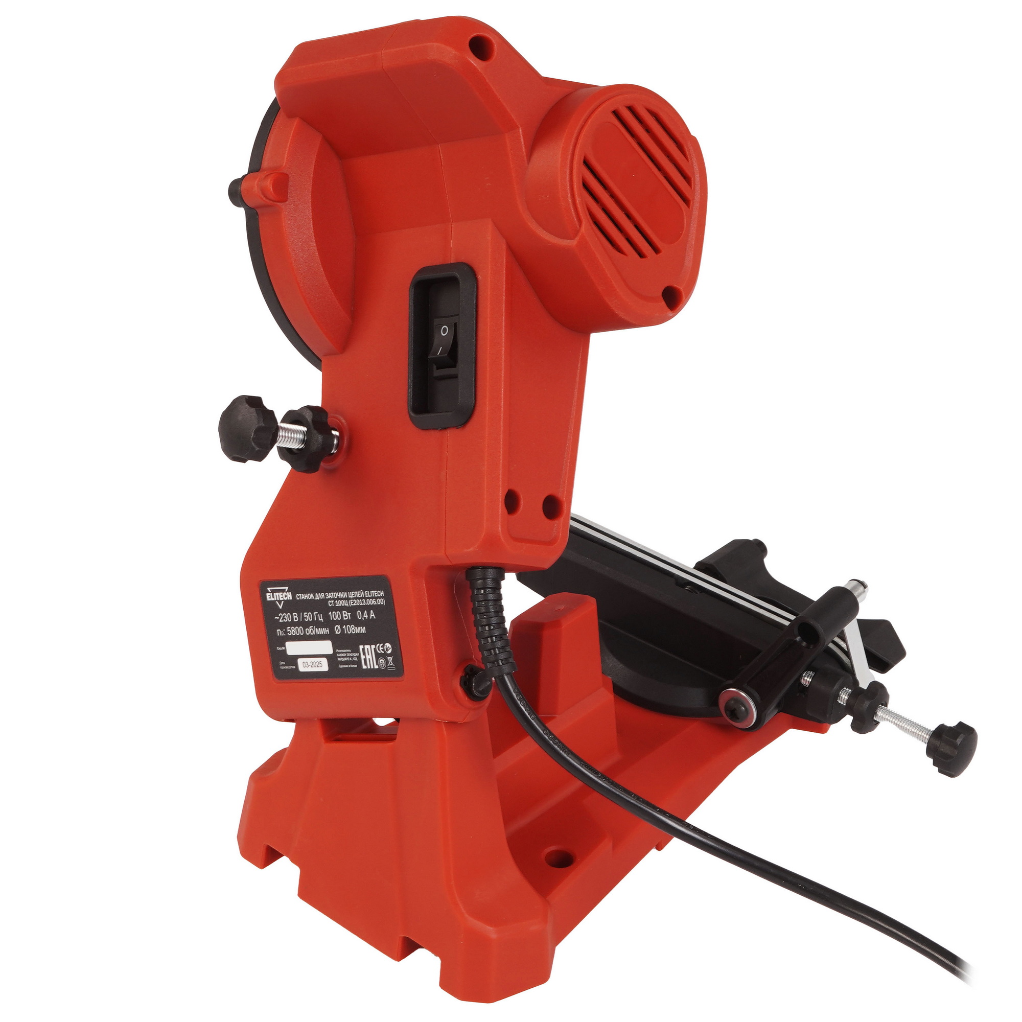 Станок для заточки пильных цепей Elitech СТ 100Ц 9104846 STDN-0031679 - Вид №1