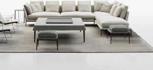 B&B Italia Угловой диван в ткани Atoll