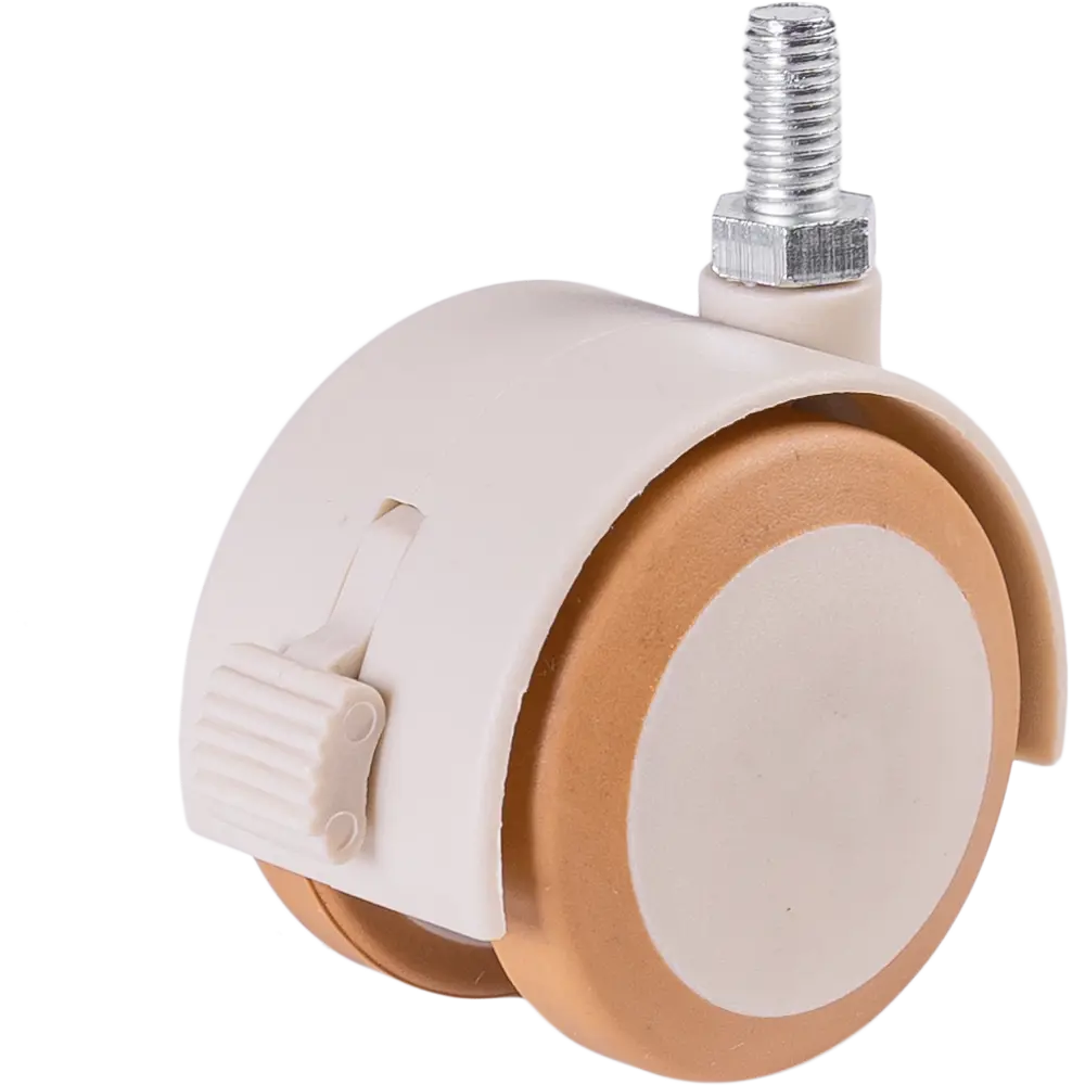 LARVIJ LWT-50BE — поворотное мебельное колесо 50 мм с тормозом 82584868