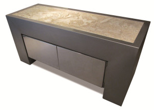 Шкаф из нержавеющей стали с распашными дверями