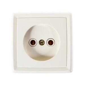 Розетка встраиваемая Reone без заземления, цвет слоновая кость