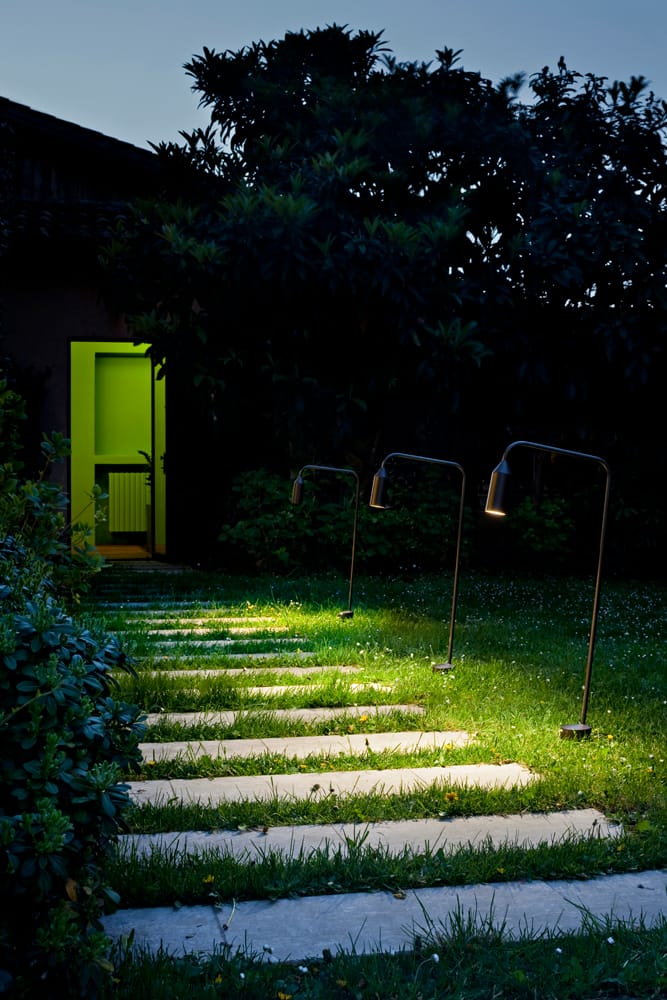 Алюминиевый светодиодный напольный торшер Platek Flamingo ARCH-00032792 - Вид №2