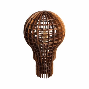 Люстра Лампочка Ильича Тёмное дерево тёмно коричневая S0011 ALBERO ДИЗАЙНЕРСКИЕ 015984 Коричневый