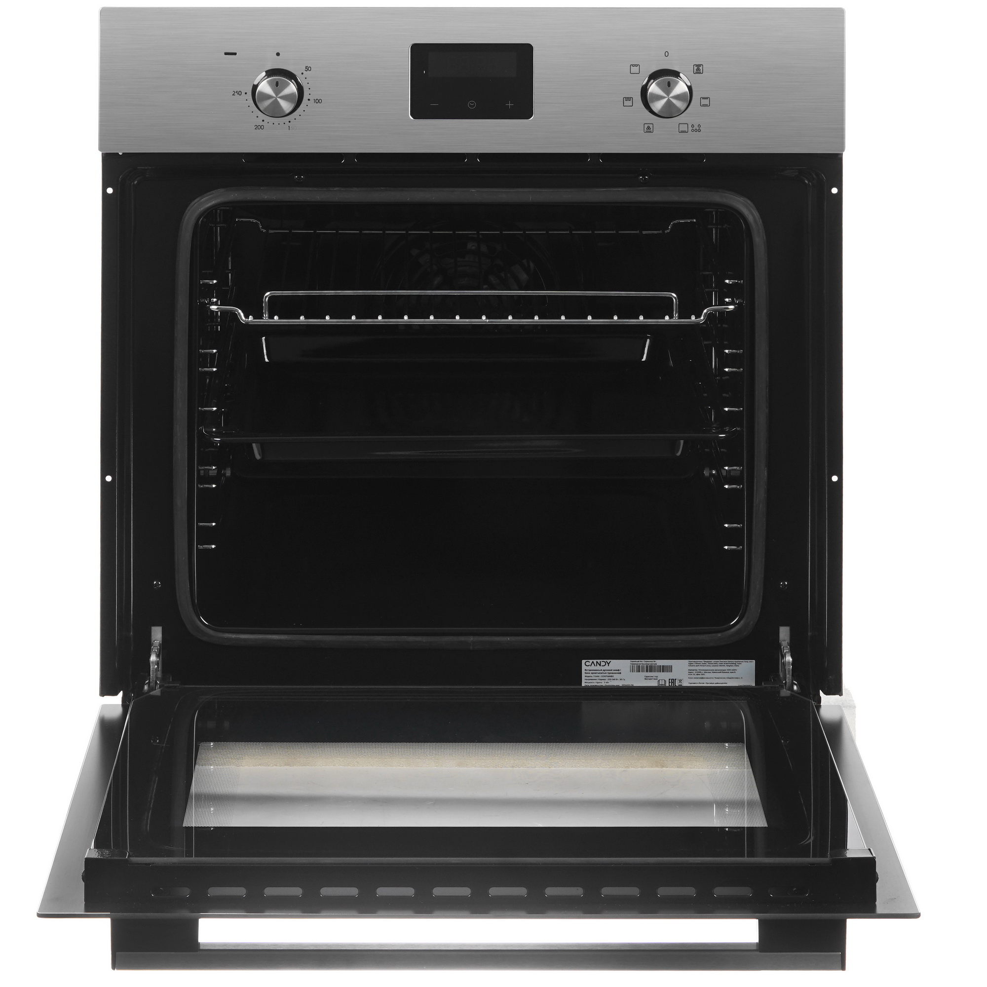 9088003 Электрический духовой шкаф Candy COXP06NBX серебристый STDN-0083370 - Вид №6