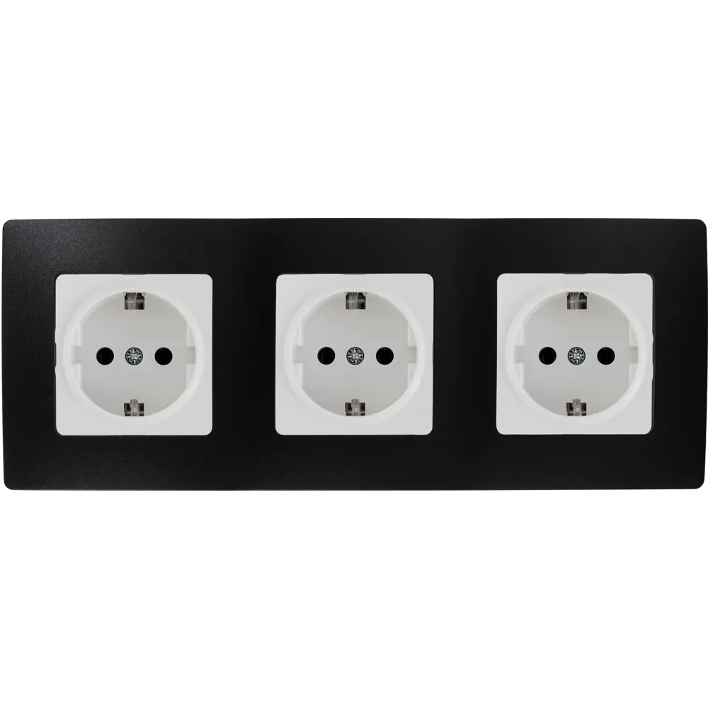 Рамка Legrand Etika на 3 поста в антрацитовом исполнении 17367917 STLM-0008060 - Вид №2