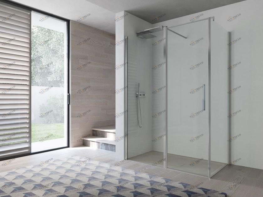 DISENIA Душевая кабина ниша с распашной дверцей Omega Om2p