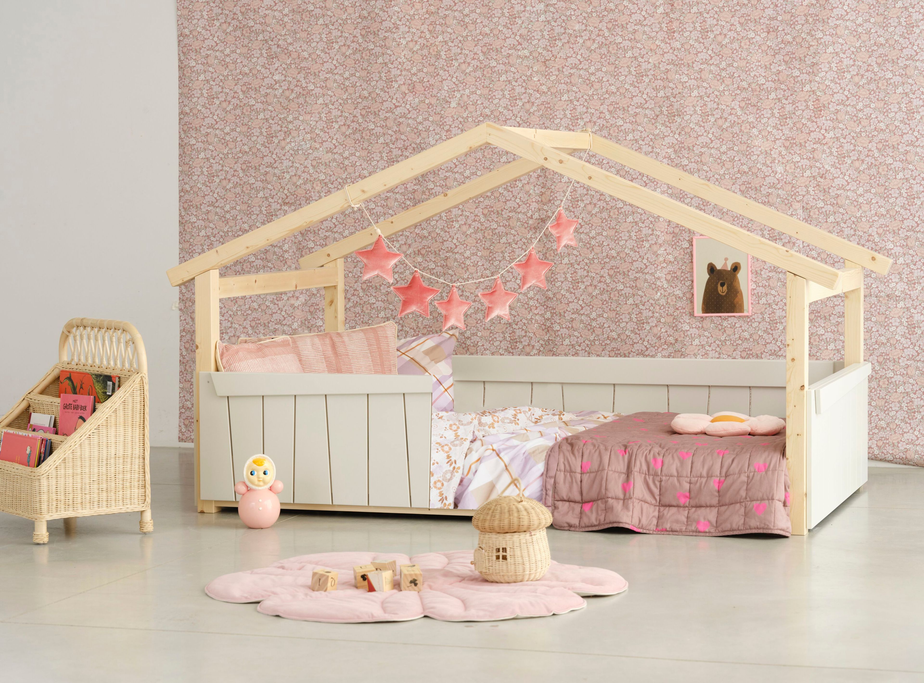 Деревянная односпальная кровать Mathy by Bols STAR LIGHT ARCH-00000388 - Вид №4