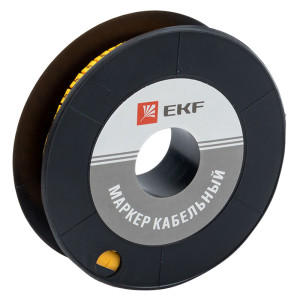 91261065 Маркер кабельный PROxima 6 мм2"5" 350 шт. ЕС-3 STLM-0525912 EKF