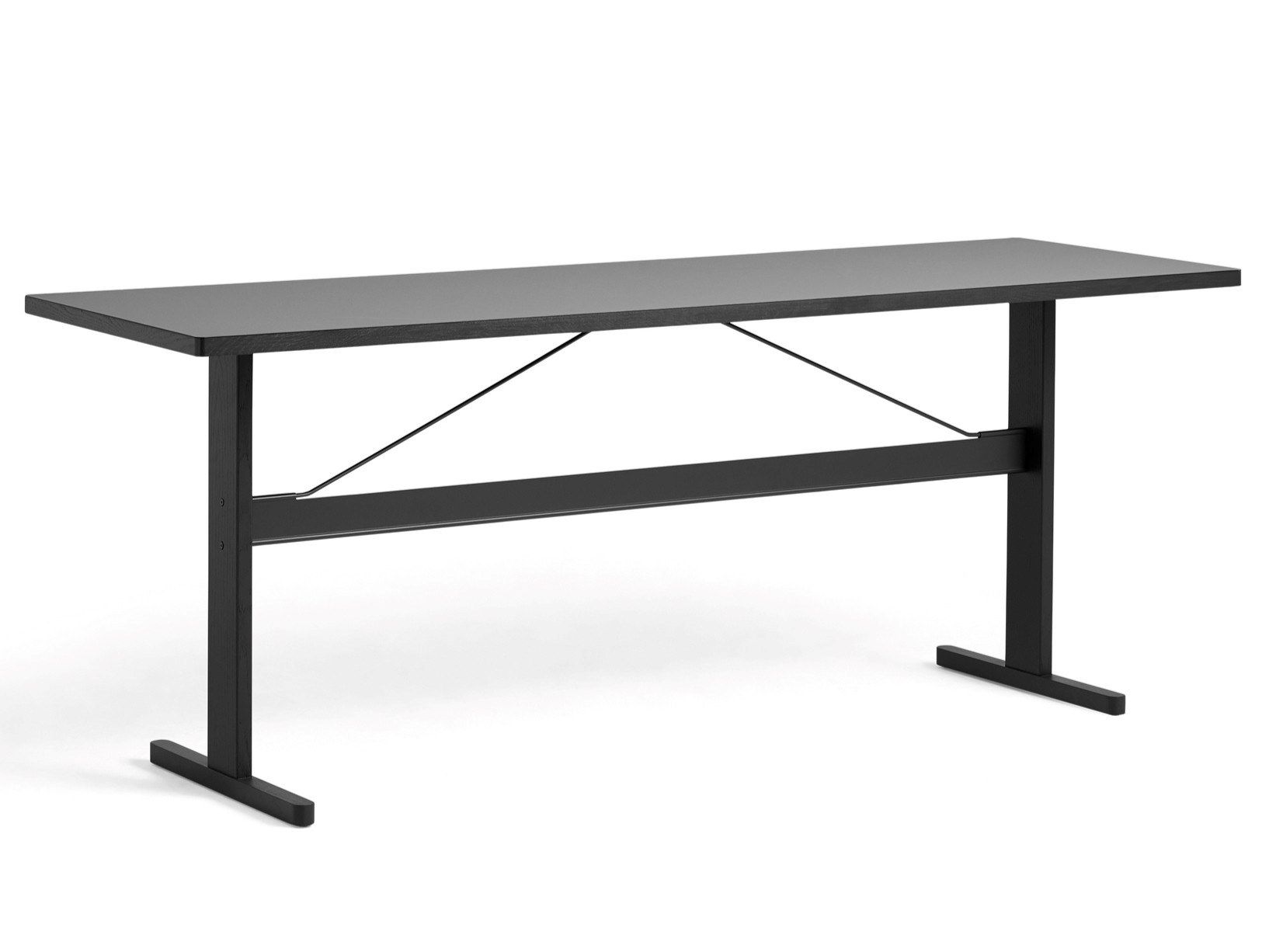 Высокий прямоугольный стол из шпона Hay дорожки ARCH-00143160