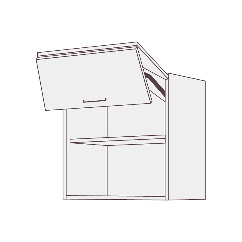 Шкафы навесные  EMV2V SIDAK SIST2966-6495