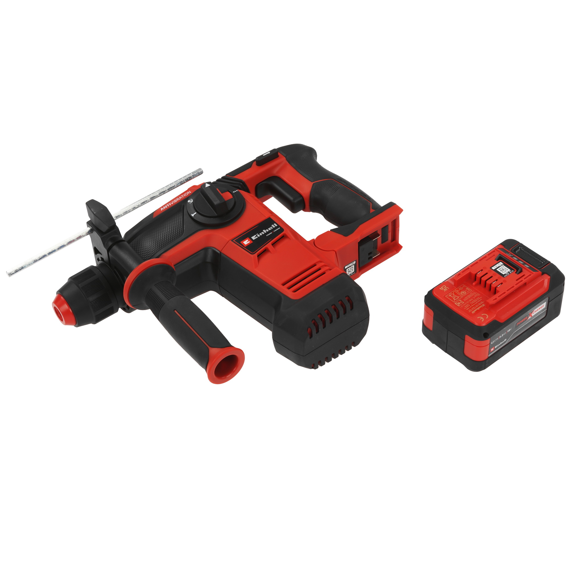 Перфоратор Einhell PXC TP-HD 18/26 Li BL Power X Change 18V 9148569 STDN-0083882 - Вид №5