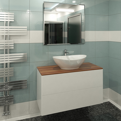 Orange Ot-100TuSTONE Тумба подвесная Otto без раковины. Белый sun-id-1517186 - Вид №2