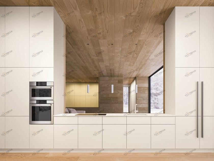 Elmar Линейная модульная кухня из дерева sun-id-1419264