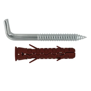 89376068 Набор для крепления бойлера с крюком Европартнер 14x70 мм нейлон сталь STLM-1353429