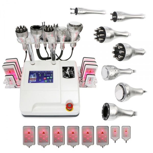 36701 Аппарат 7 в 1 : RF лифтинг лицо/тело, Вакуумный массаж, Криотерапия , Кавитация , липолиз WL-MS8001S Mychway  - Вид №1