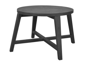 Круглый стол из тикового дерева