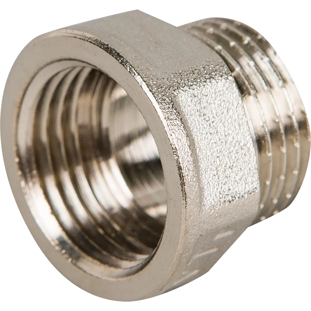 Удлинитель Valtec ø1/2"х10 мм ВР-НР никелированная латунь 10507294 STLM-2190794  - Вид №2