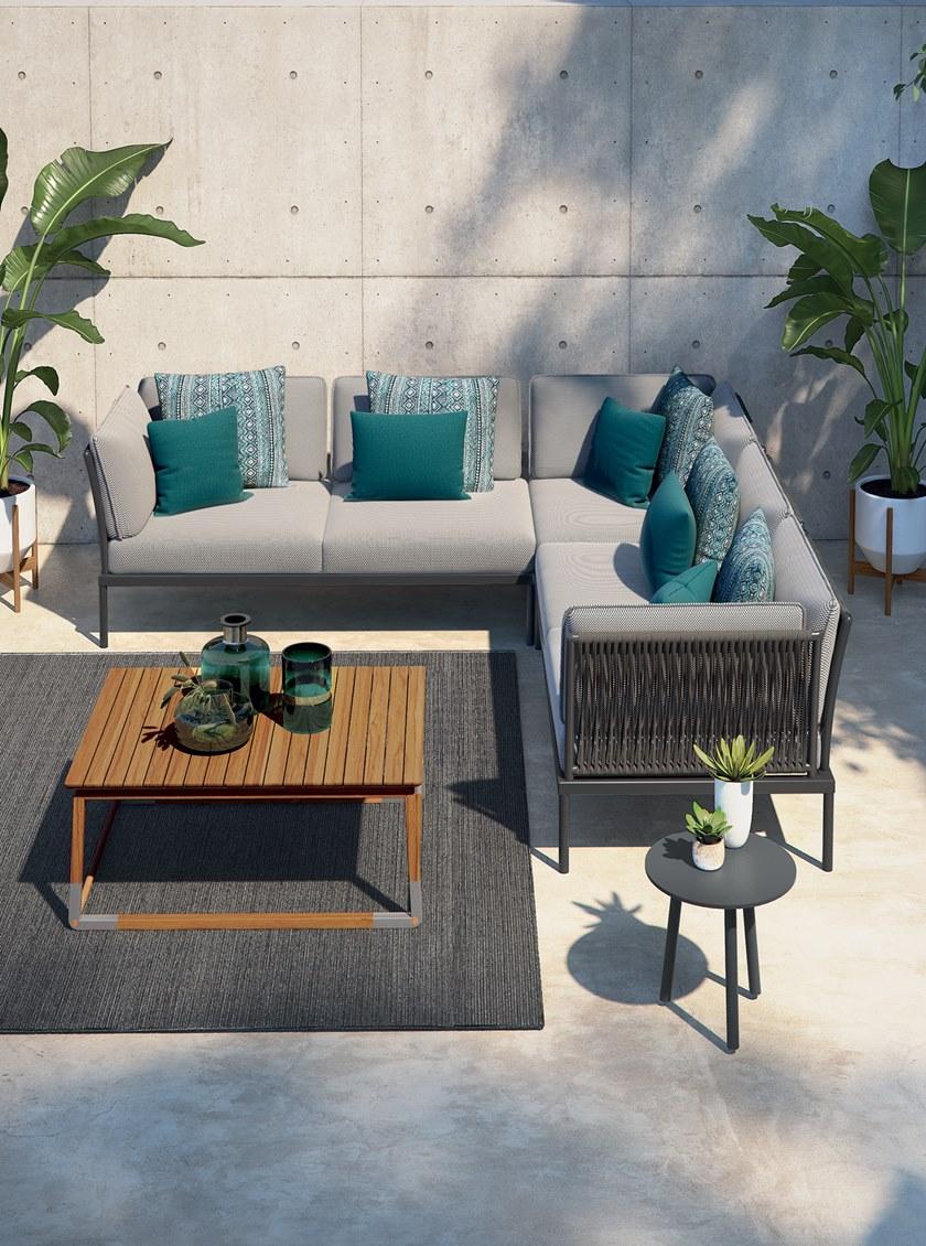 Atmosphera Квадратный садовый столик из тика Cycle Cy.sq - Вид №3