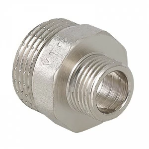 VTr.580.N.0605 Фитинг резьбовой – ниппель переходной Valtec 1" х 3/4"