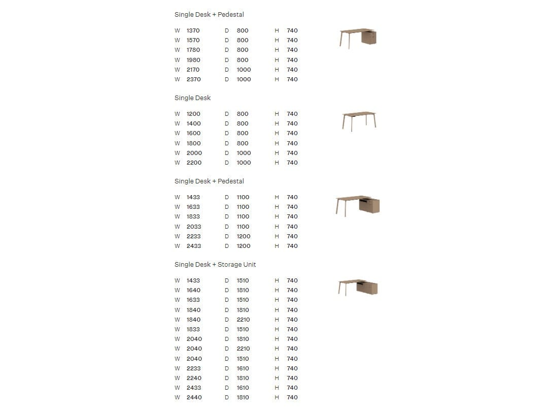 Деревянный прямоугольный рабочий стол с системой люверсов Ersa тощий ARCH-00142826 - Вид №5