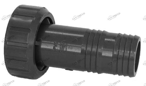 SANIT 72109600228050 Шланг, PVC-U, с накидной гайкой 