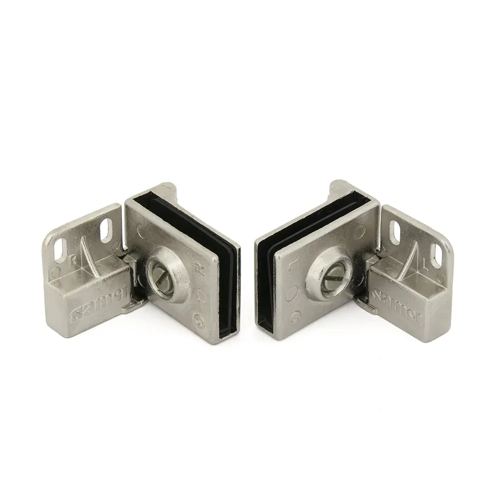 Петля мебельная для стеклянных дверей Samet Maksan 180°, 2 шт STLM-2088534 - Вид №1