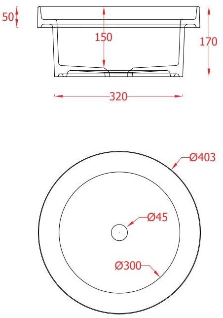 Tfl032 Встроенная раковина под столешницу овальная ArtCeram Fuori scala - Вид №4