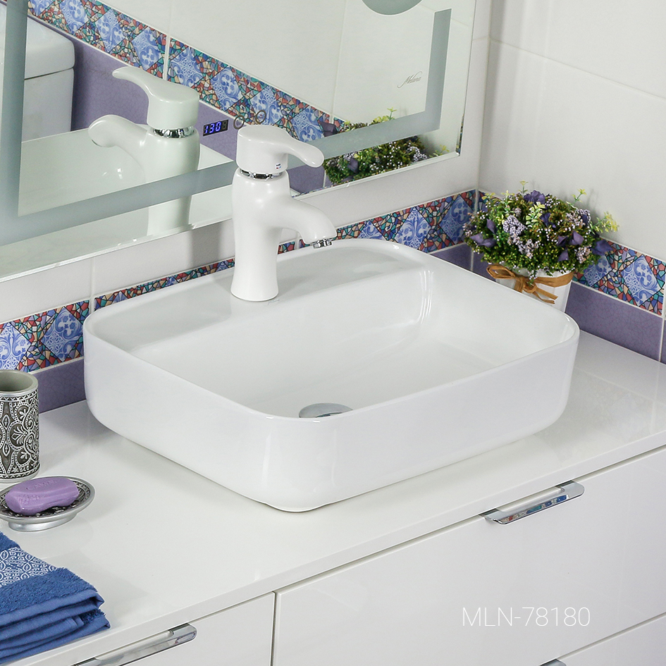 Накладная раковина melana mln-78180 78180-805 - Вид №3