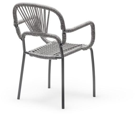 CHAIRS & MORE Стул из морской веревки с подлокотниками Moyo sun-id-1375683 - Вид №4