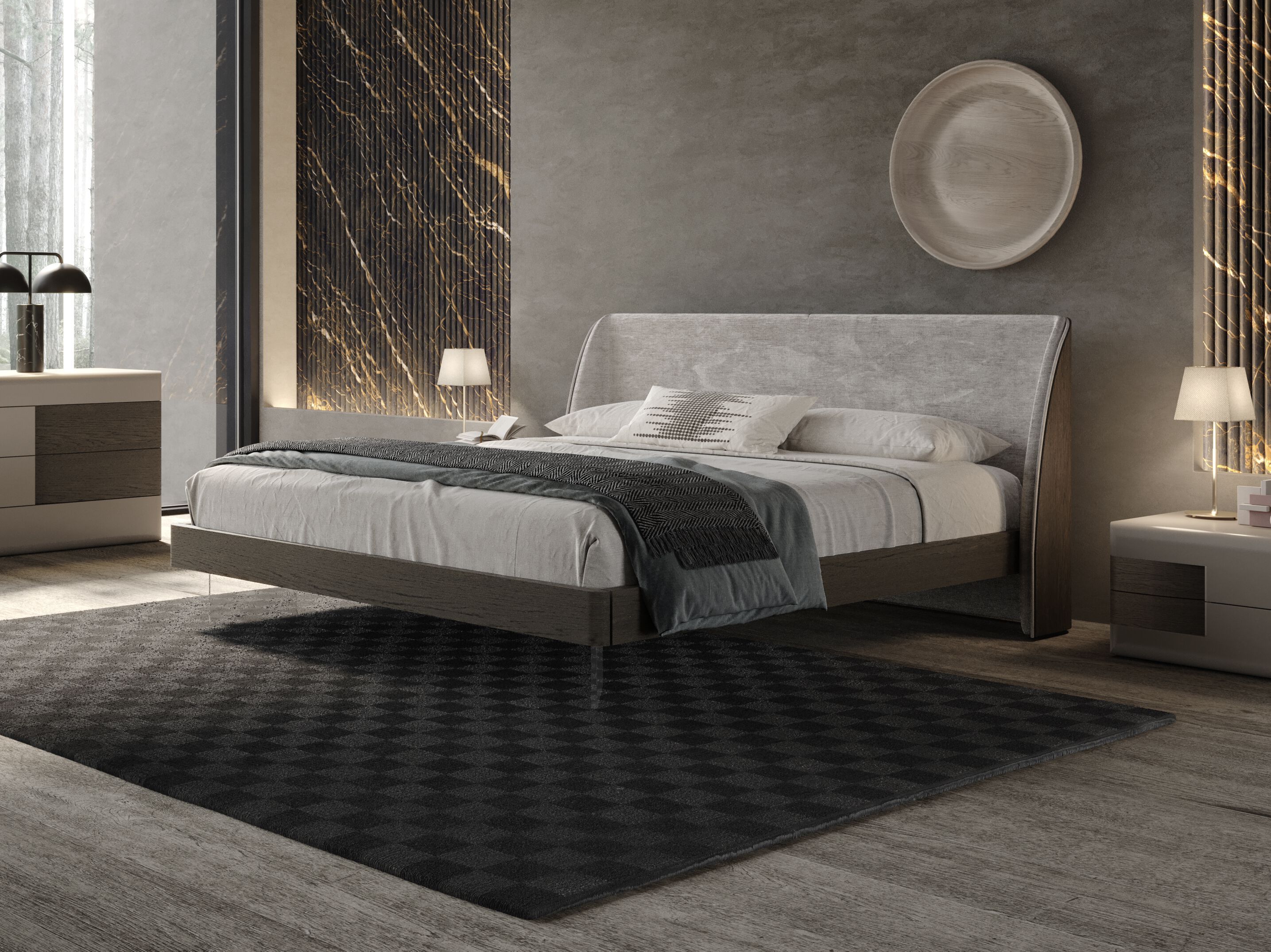 Двуспальная кровать Voltan Eikon ARCH-00118021 - Вид №1