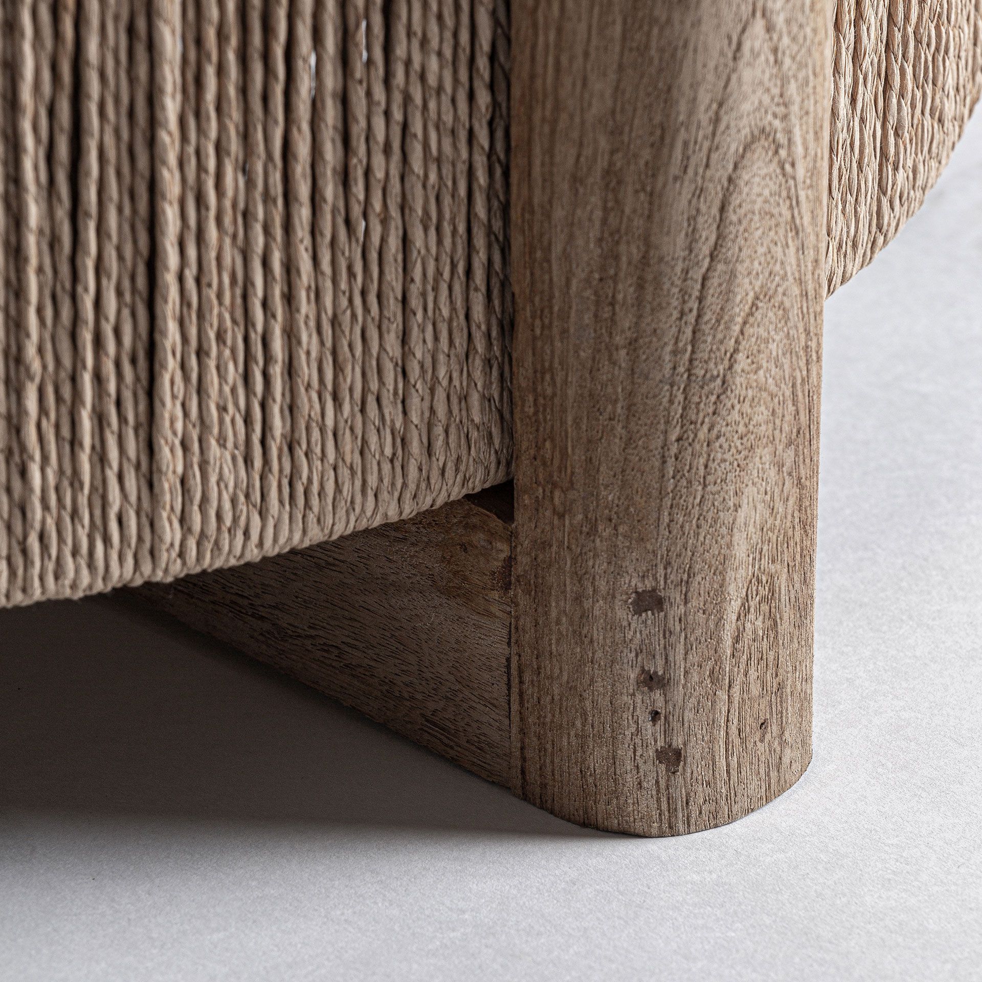 Высокий горшок из рафии Vical Home жаккард ARCH-00075876 - Вид №2