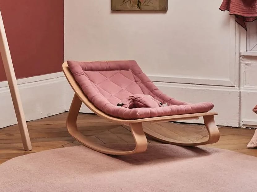 Кресло-качалка из бука Charlie Crane лево ARCH-00087575