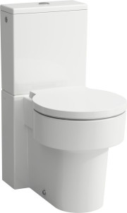 H8242817572311 Напольный унитаз, комбинированный, безободковый смыв Rimless, выпуск горизонтальный/вертикальный LAUFEN PRO