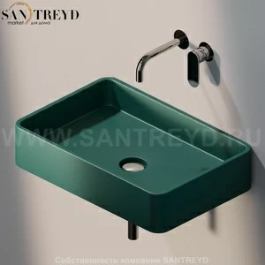 MWL605020 Подвесная раковина настенная прямоугольная Ceramica Flaminia Miniwash