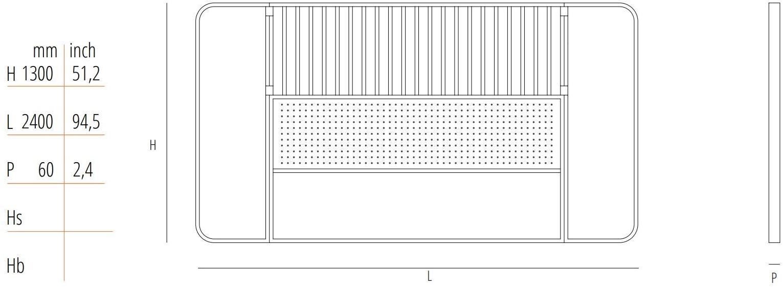 Wiener GTV Design Высокое изголовье для двуспальной кровати sun-id-1504865 - Вид №8