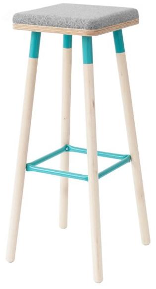 Askia Высокий табурет со встроенной подушкой Marco sun-id-1454597 - Вид №1