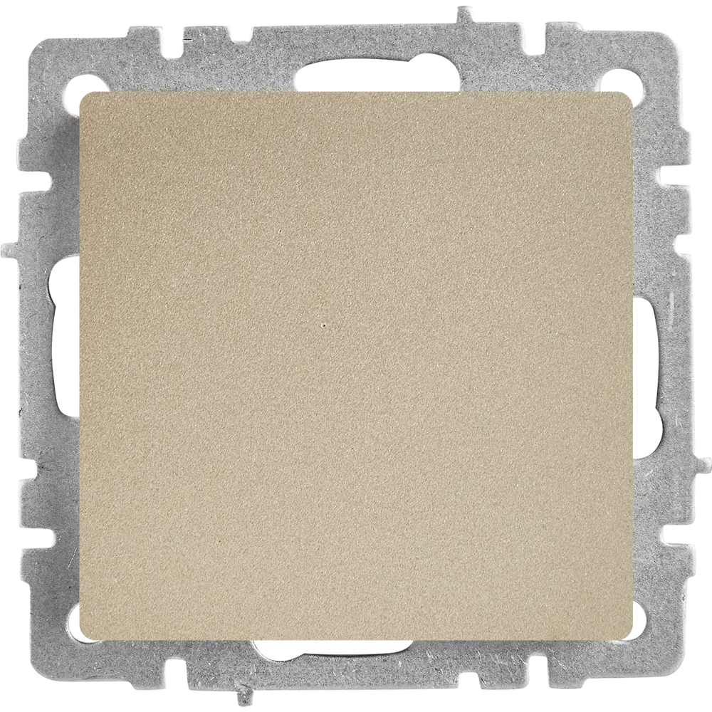 Заглушка IEK Brite цвет шампань STLM-2189139