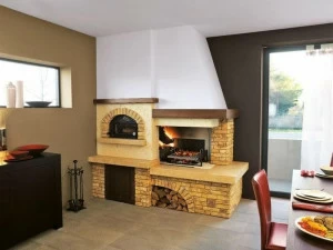 PALAZZETTI Облицовка камина мрамором Country